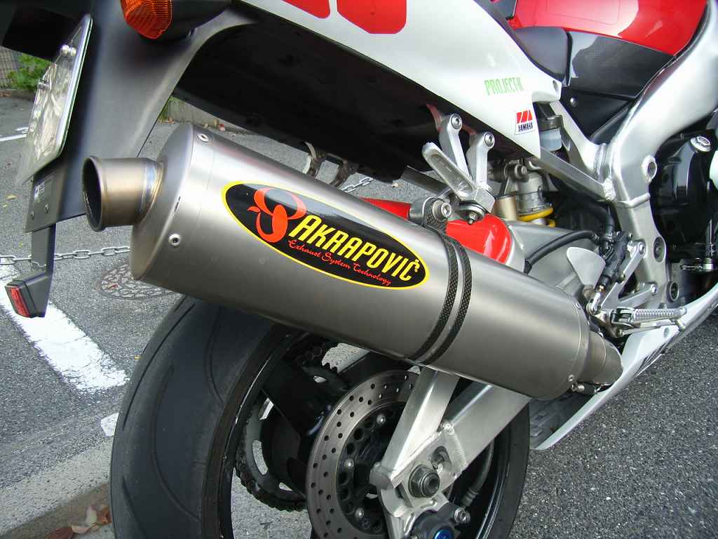 YAMAHA YZF-R1(’99)排気系・マフラー・サイレンサー